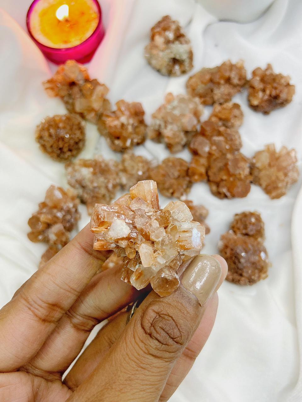 Aragonite Clusters