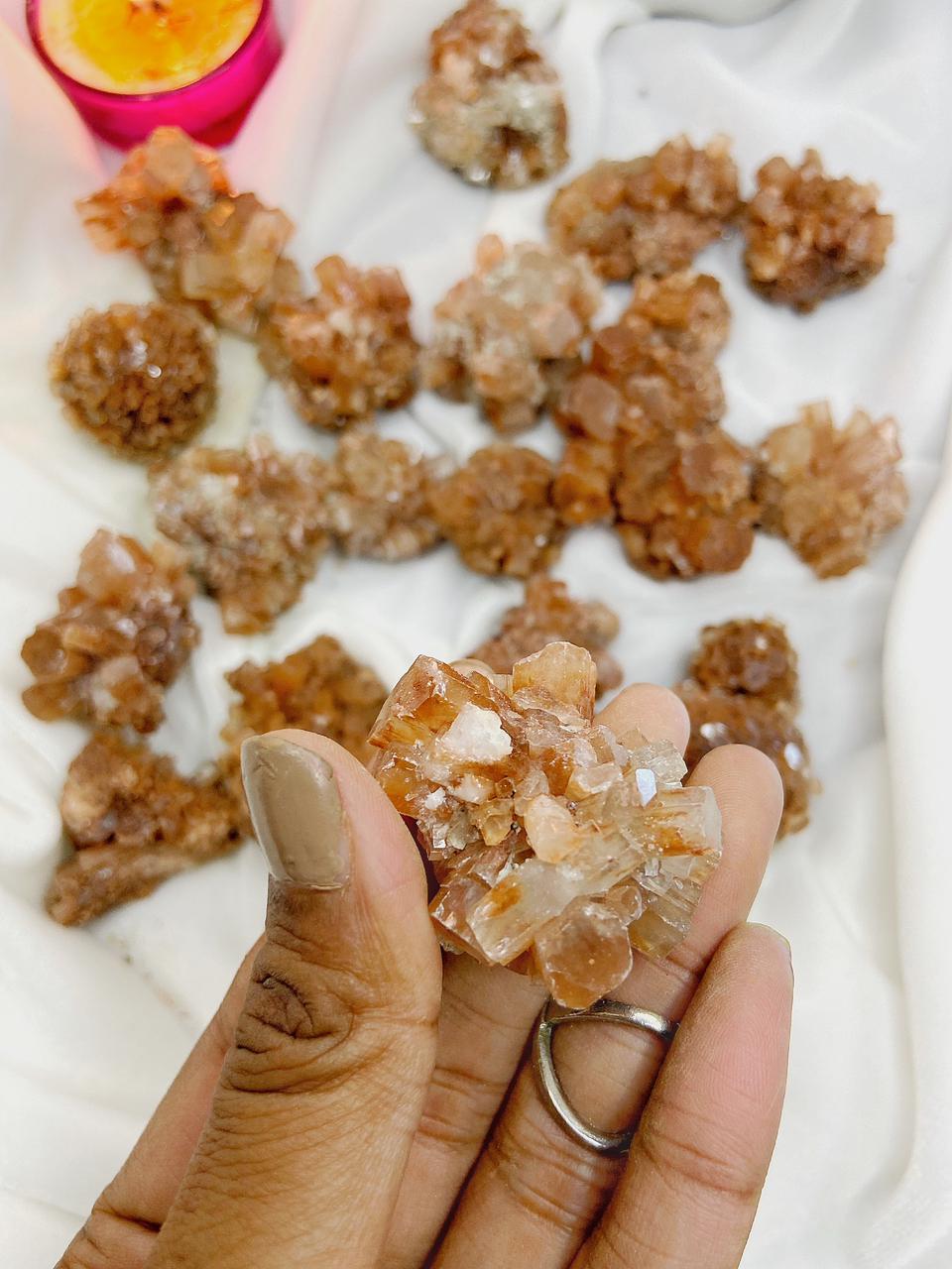 Aragonite Clusters