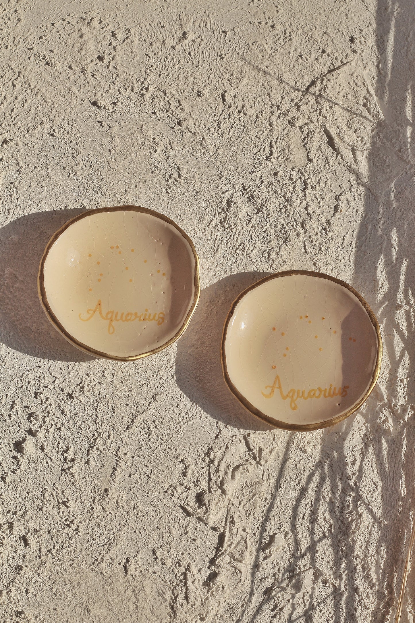 Aquarius Zodiac Trinket Dish