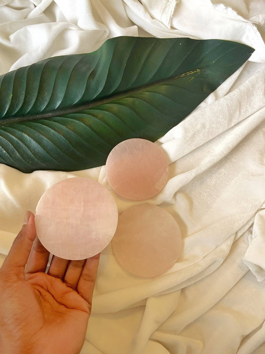 Rose Quartz Coaster