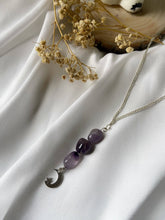 Load image into Gallery viewer, Amethyst Tumble Chain Necklace
