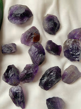 Load image into Gallery viewer, Amethyst Brazilian Raw Pointer Stones
