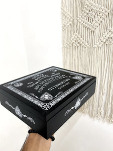 Spirit/Ouija Board Print Storage Box